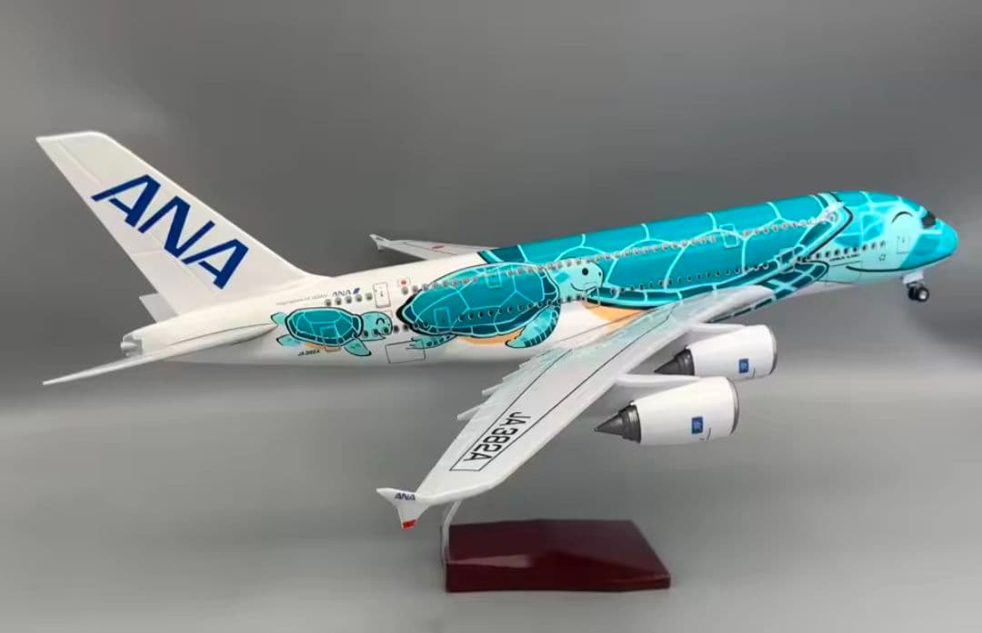 希少 ANA A380 FLYING HONU 1/160 大型模型 46cm