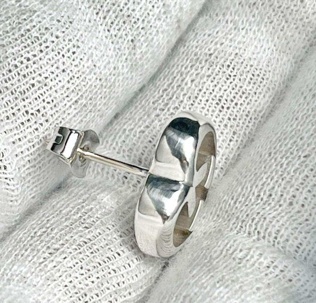 美品　GUCCI ハートインターロッキングピアス　片耳