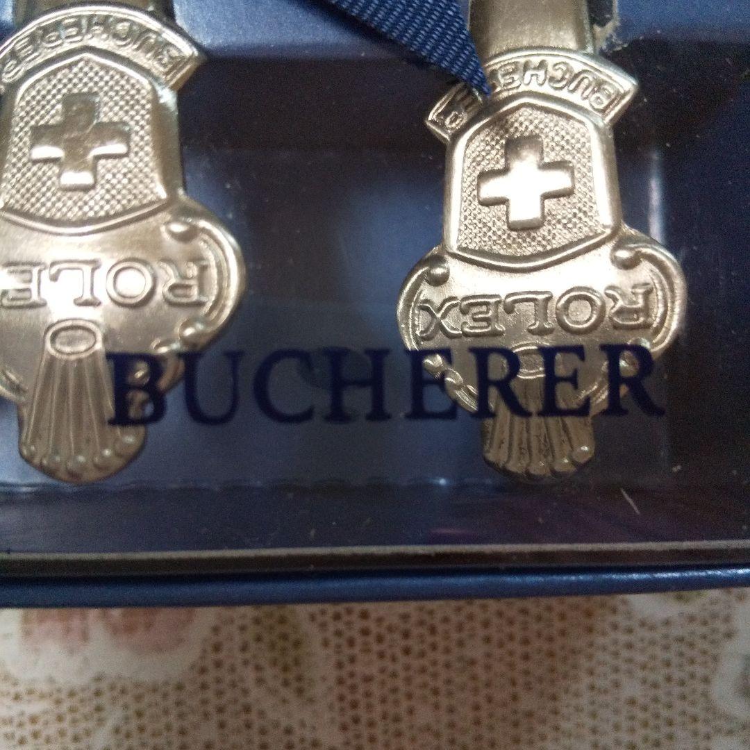 BUCHERER (ブヘラ) ROLEXロゴ スプーンセット 6本