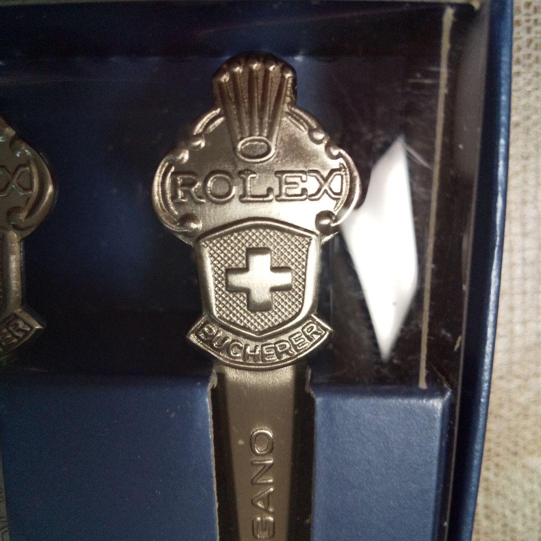 BUCHERER (ブヘラ) ROLEXロゴ スプーンセット 6本