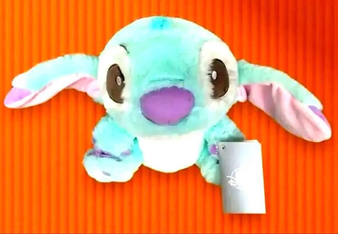 【新品未使用】希少品スティッチ ぬいぐるみ 高さ23cm x 横22cm