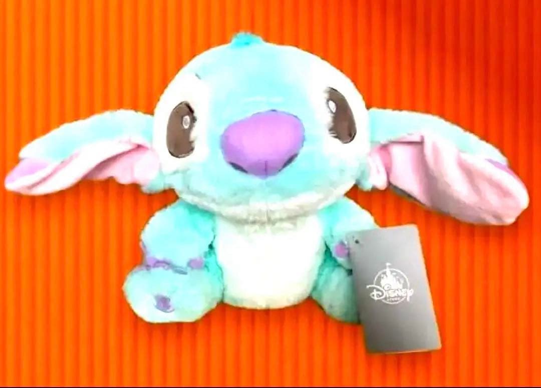 【新品未使用】希少品スティッチ ぬいぐるみ 高さ23cm x 横22cm