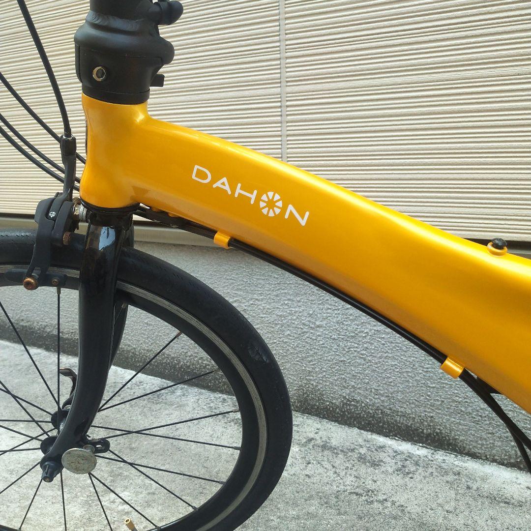 本日限定価格☆DAHON visc evo☆マンゴーオレンジ☆MKSペダル