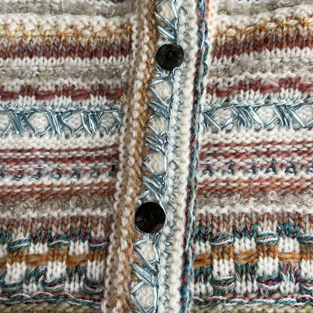 佐藤繊維iines ニットカーディガン 新品