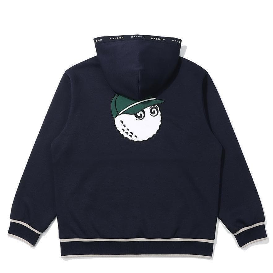 ネイビー色M マルボンゴルフ パーカー メンズウェア パーカー 長袖 トップス