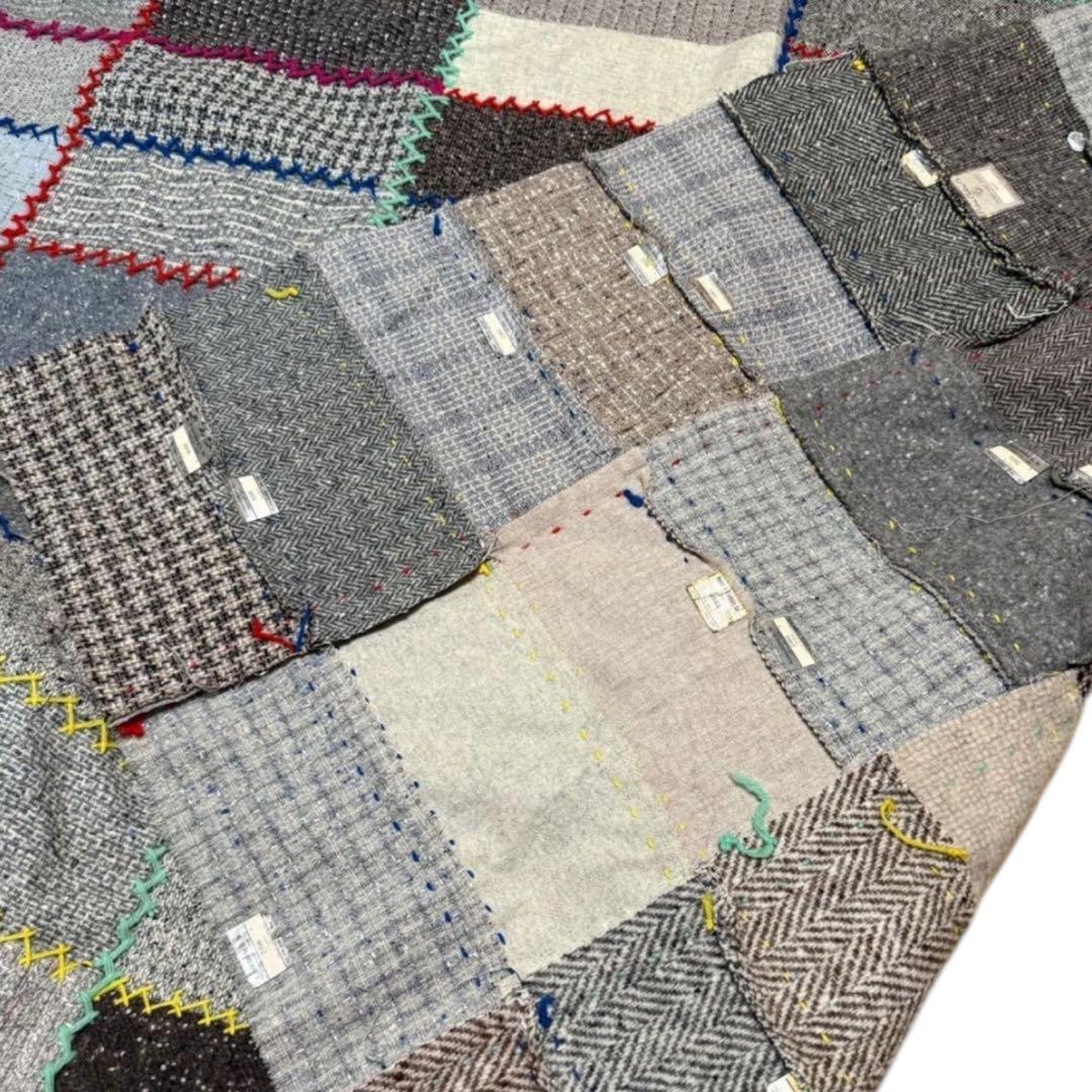 ラグ・カーペット Vintage Dead Stock Fabric Patchwork Rug