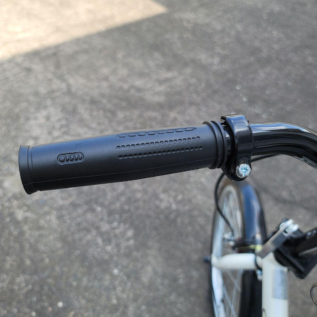 CANORO 20インチ 折りたたみ自転車 ホワイト