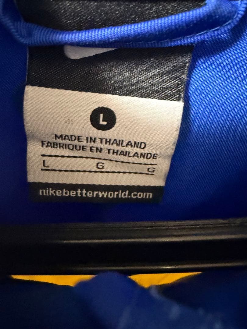 アーセナル Nike ジャケット 青　L