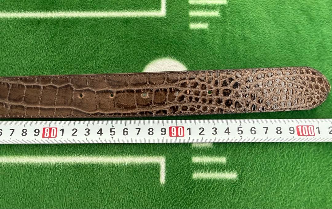 1PIU1UGUALE3 GOLF ベルト ゴルフ メンズ ウノピュウゴルフ 茶