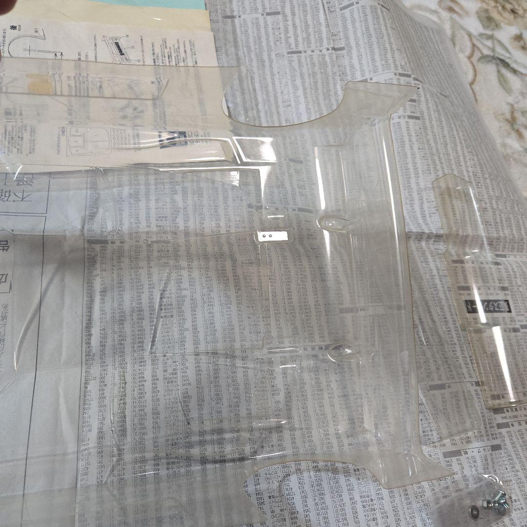 長期保管品ジャンク　開封済み未使用品　シェブロンモデル　ラジコンボディ