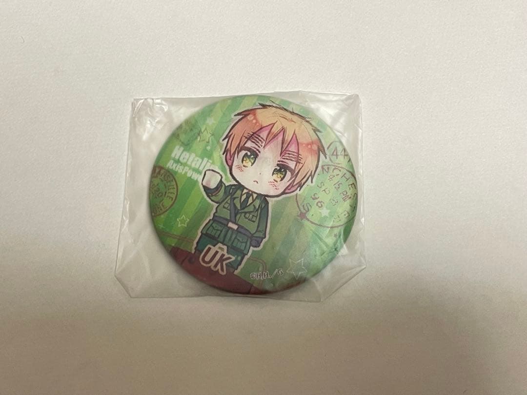 ヘタリア 缶バッジ イギリス