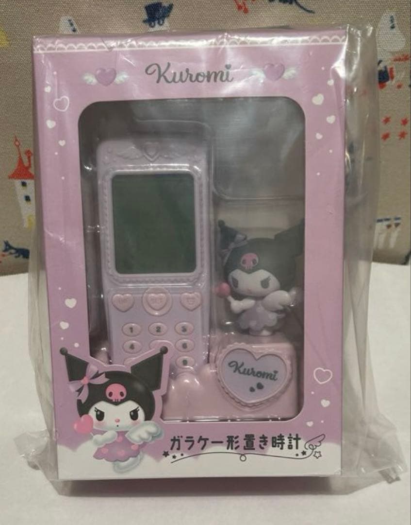 サンリオ ガラケー形置き時計 クロミ