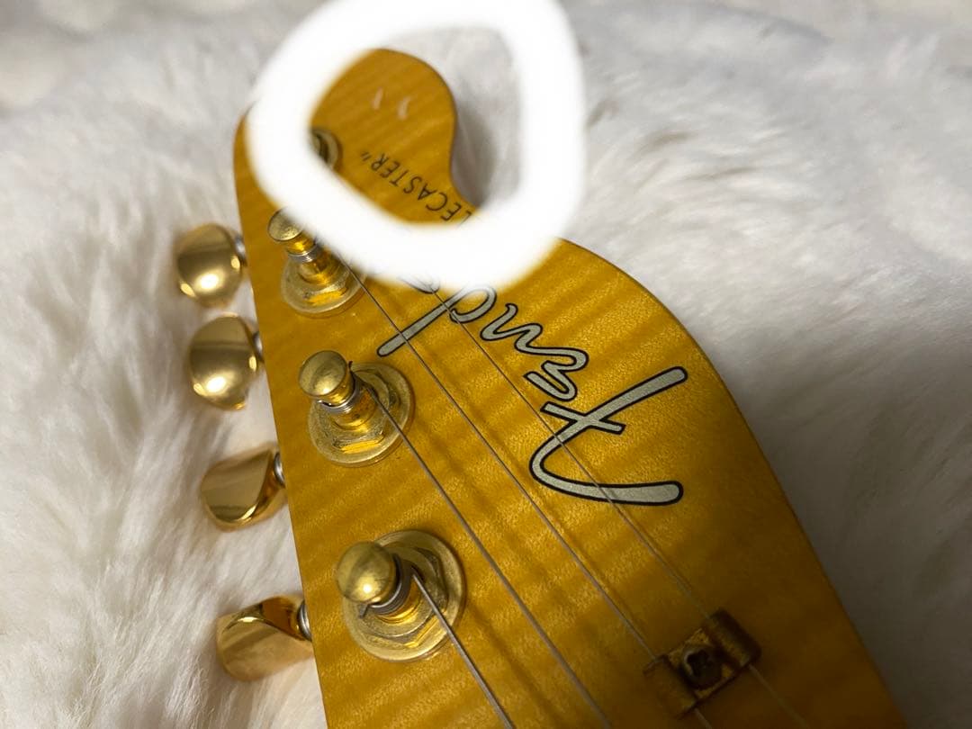 ギター Fender japan telecaster all flame maple