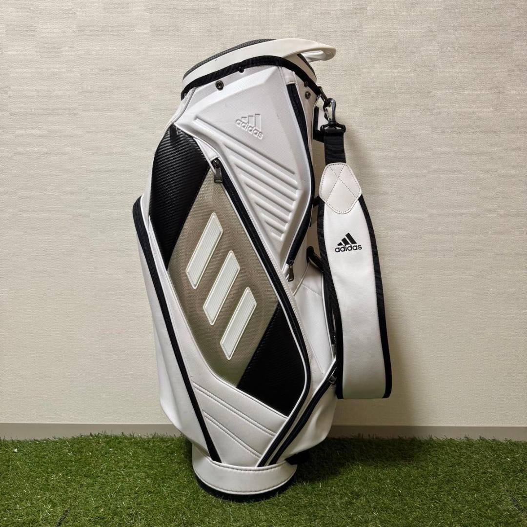 定価38,500（税込）adidas アディダス キャディバッグ ゴルフバッグ