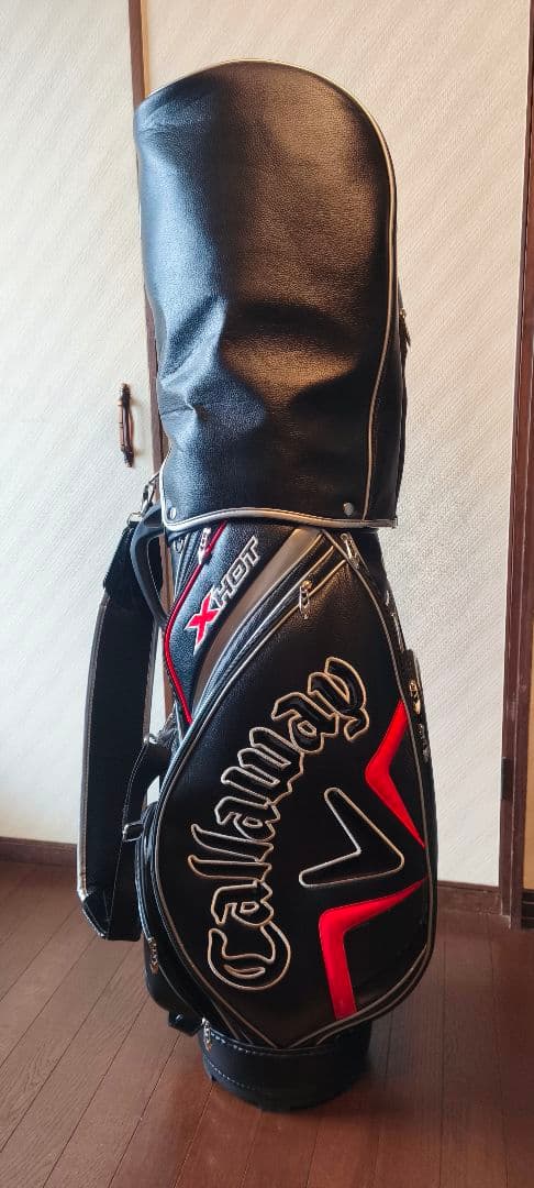 Callaway X Hot キャディバッグ 黒/赤