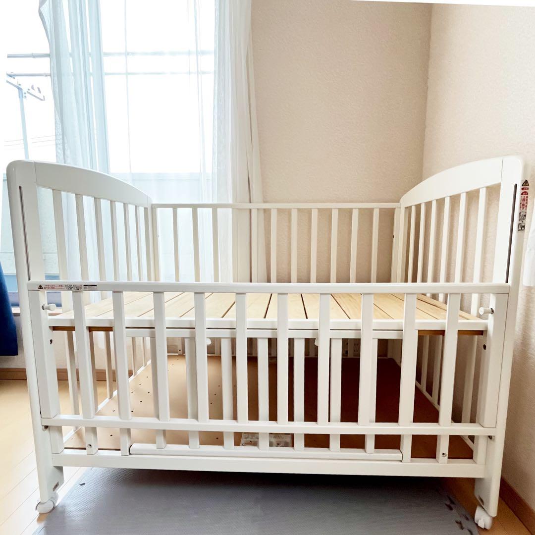 【一点限り❣️説明書付き】カトージ ベビーベッド　シンプルコンフォートF⭐︎⭐︎