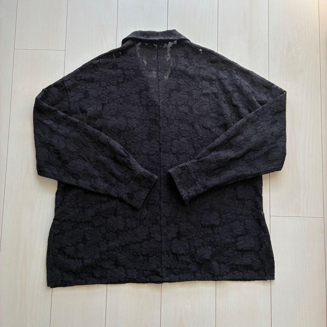 Spick and Span スピックアンドスパン レースオープンカラーシャツ