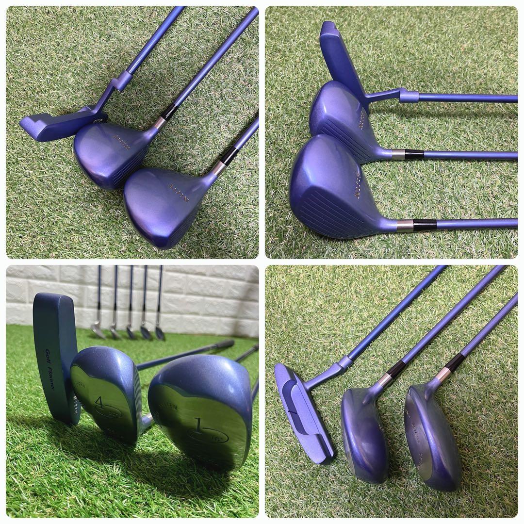 極美品 これからゴルフを始める方にオススメ レディースゴルフクラブ8本セット