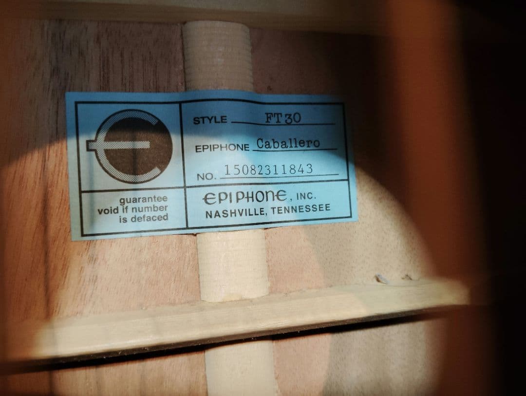 Epiphone Caballero FT30 キャバレロ