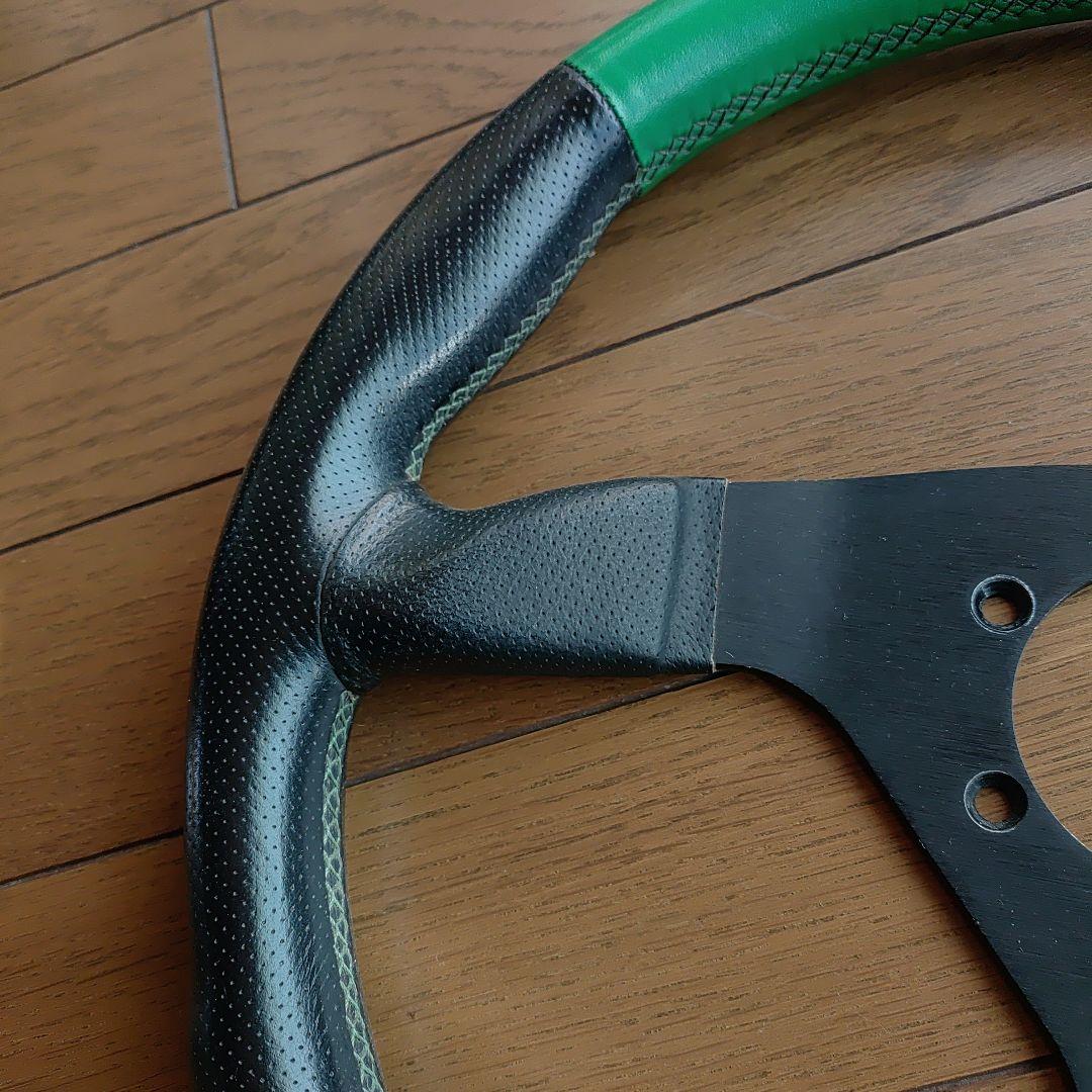 ‼️即日発送可能‼️PINE APPLE ステアリング グリーン/ブラック