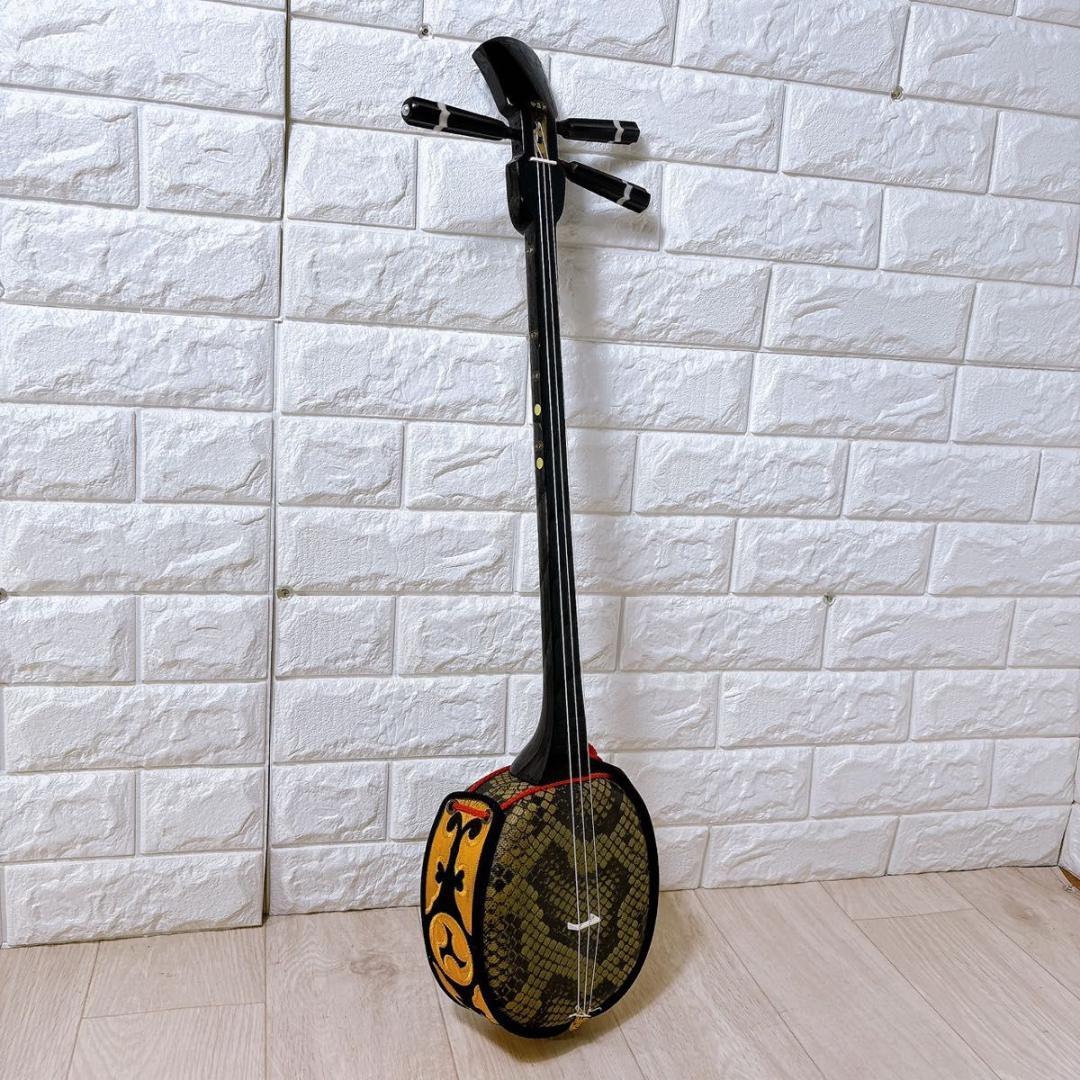 沖縄三線 郷土楽器 人工蛇皮 初心者 おすすめ 人気 和楽器 民謡 入門 練習