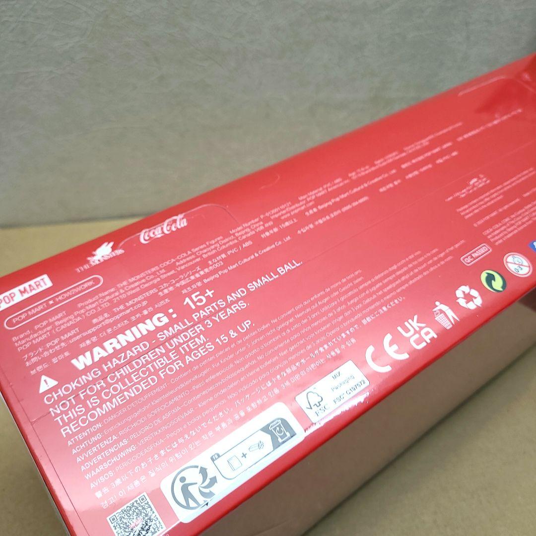 POPMART Coca-Cola LABUBU コカコーラ ラブブ フィギュア