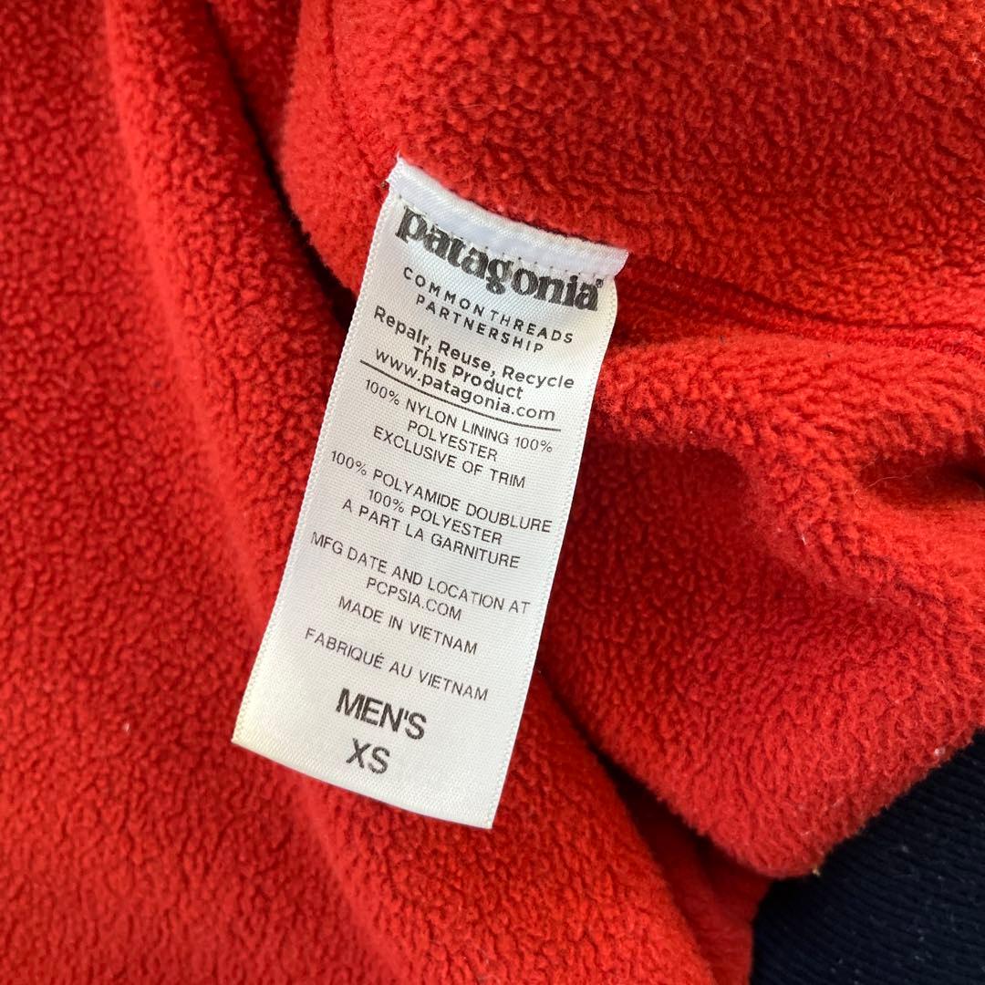 【patagonia】メンズ XS 2014年製 シェルドシンチラジャケット