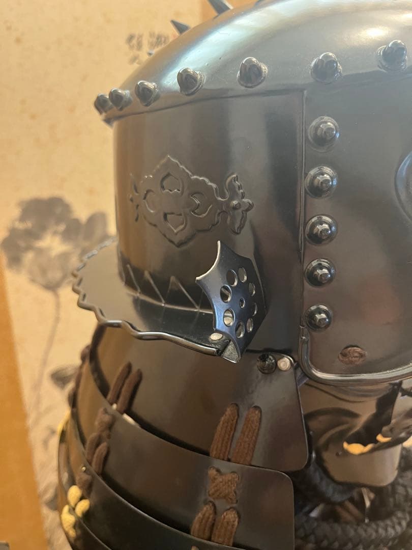 美品！鎧兜　大鎧　等身大一式　雑賀衆　鎧櫃、鎧台付き