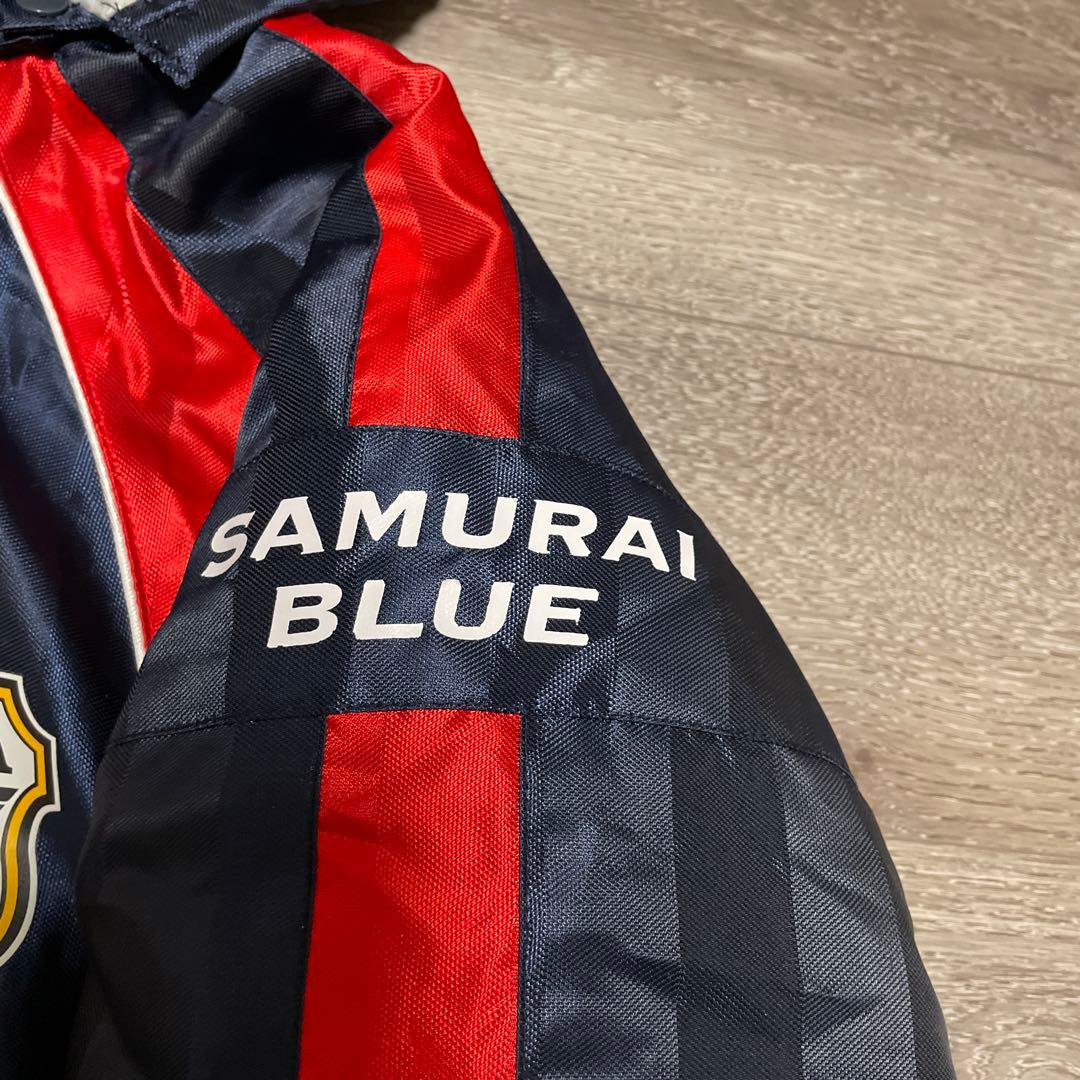 希少品 JFAサッカー日本代表 SAMURAI BLUE ベンチコート 150