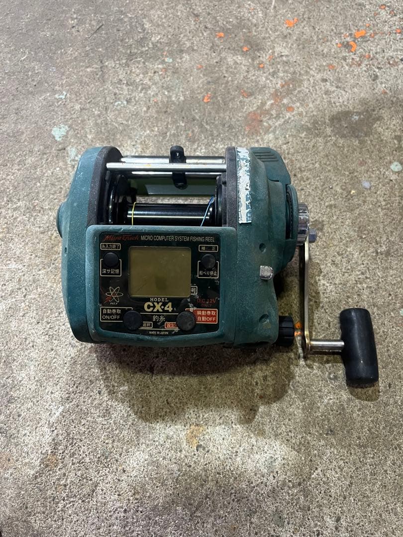 電動リール　ミヤマエ　ミヤエポックCOMMAND X-4 電動リール　ジャンク品