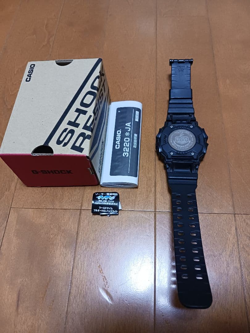 CASIO G-SHOCK GXW-56BB-1JF 3220JA ソーラー電波