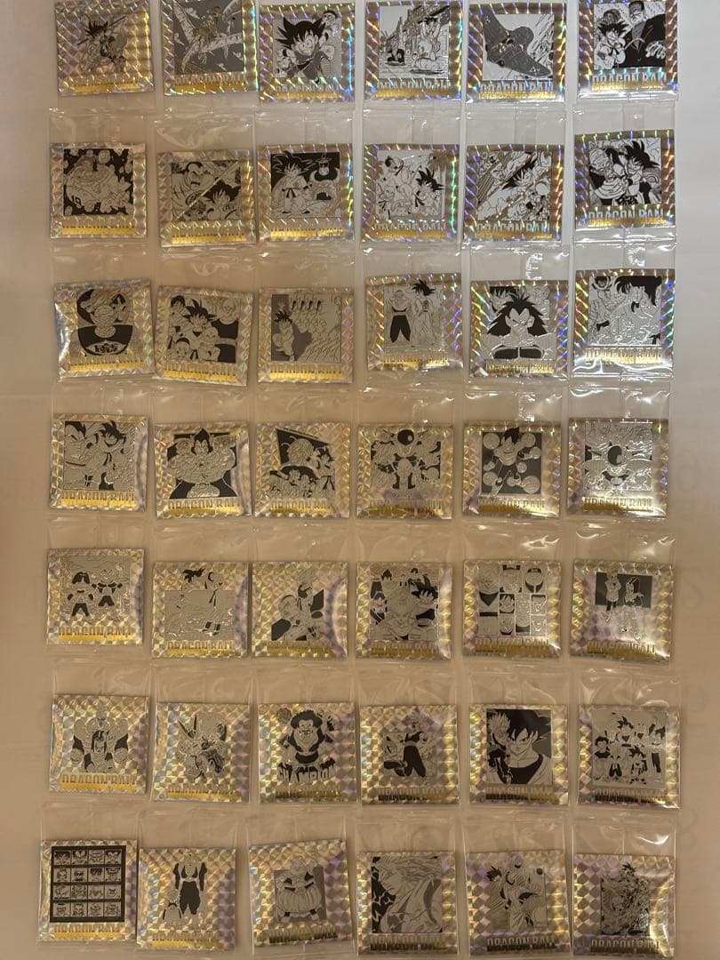 ドラゴンボール40周年記念オリジナルイラストレーションシールウエハース2