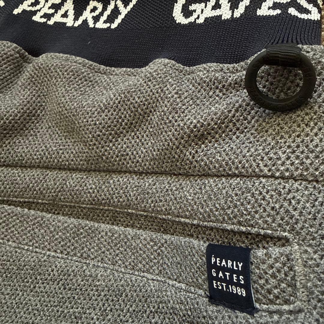 現行モデル　未使用級　パーリーゲイツ　ジョガーパンツ　S〜M相当　紺　グレー　3