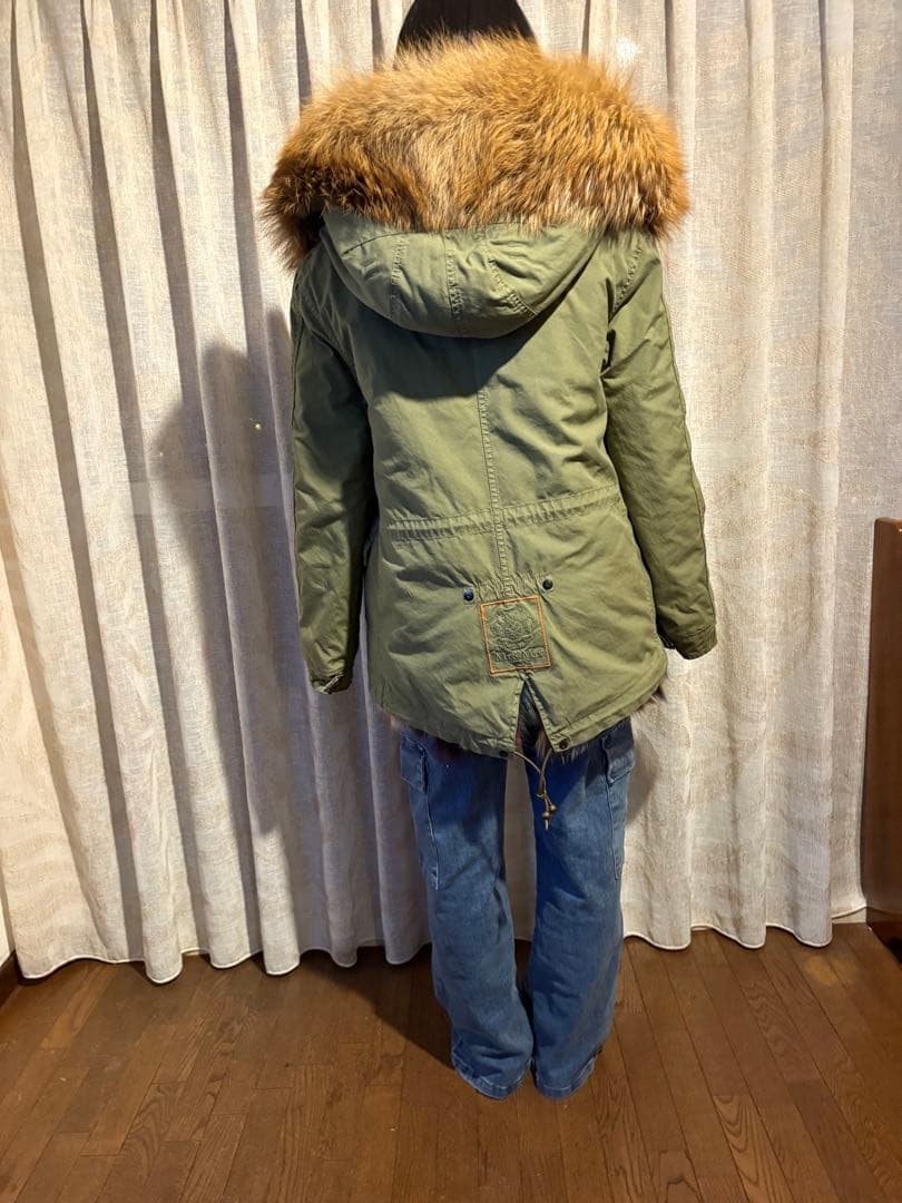 フォックスファー　モッズコート