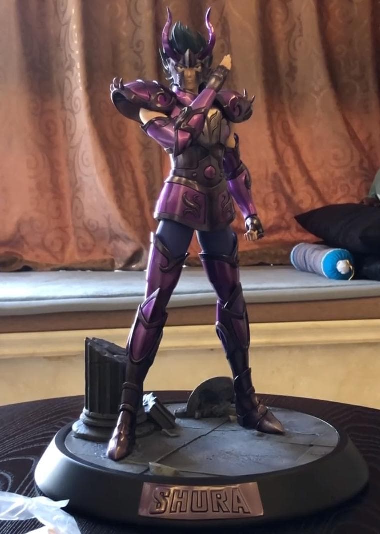 聖闘士星矢 カプリコーンシュラ（冥衣)ガレージキット ガレキ スタチュー1/6