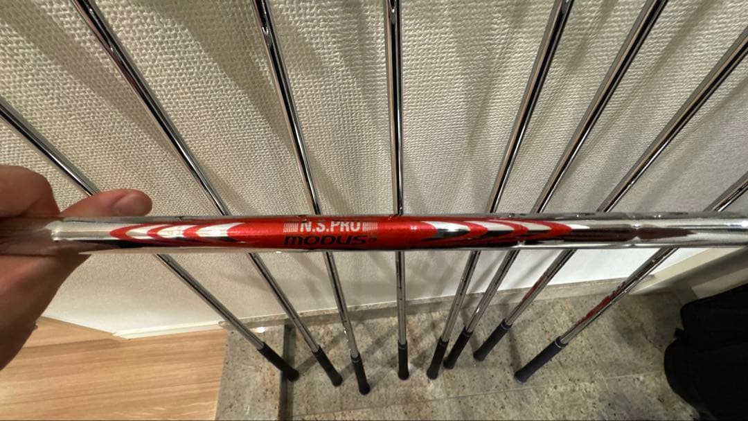 cheek G425 アイアンセットi4~SW modus115s 黒