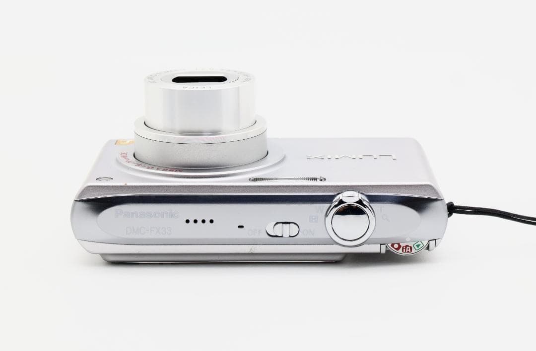 ■完動品 美品 Panasonic LUMIX DMC-FX33 シルバー
