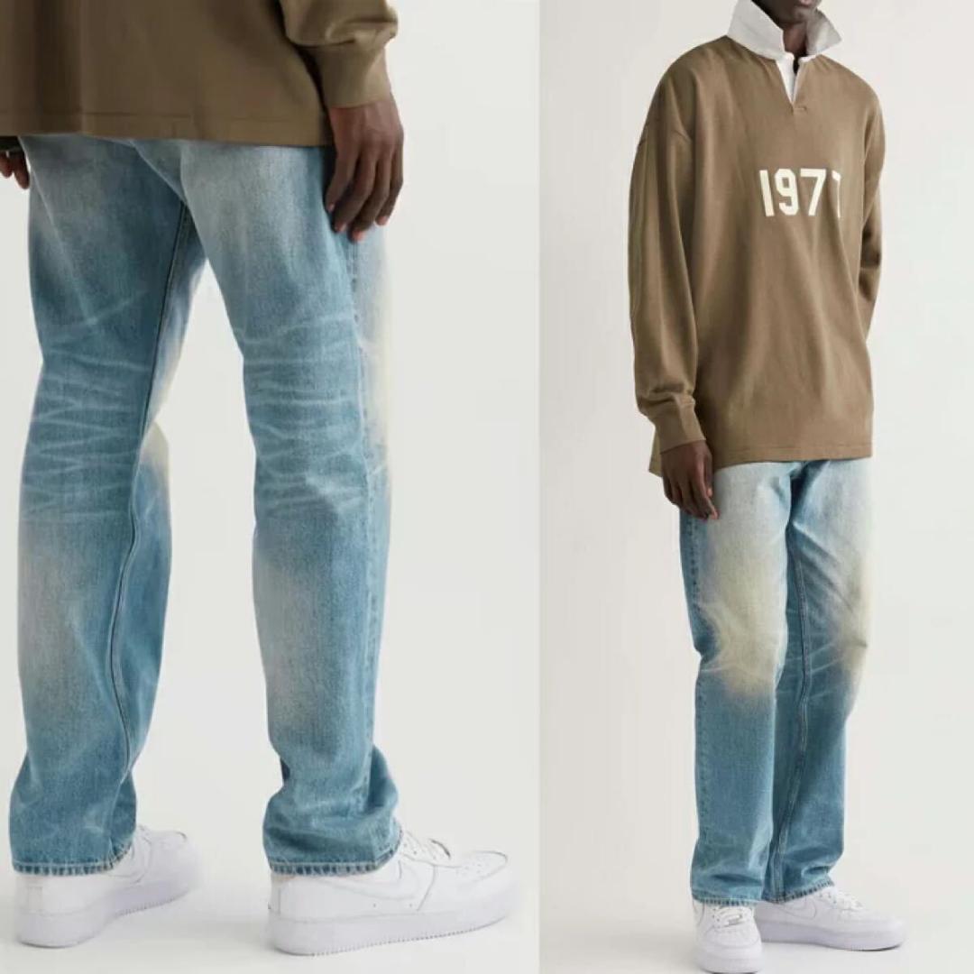 エッセンシャルズ デニム ジーンズ インディゴ 5Pocket Jean パンツ