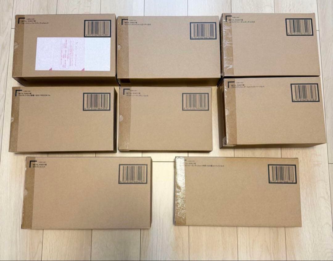 L ROBOT魂　機動戦士ガンダムSEED FREEDOM 8点セット