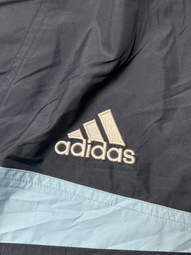 adidas レアル・マドリード　ハーフジップ　サッカーウェア　ネイビー　XO