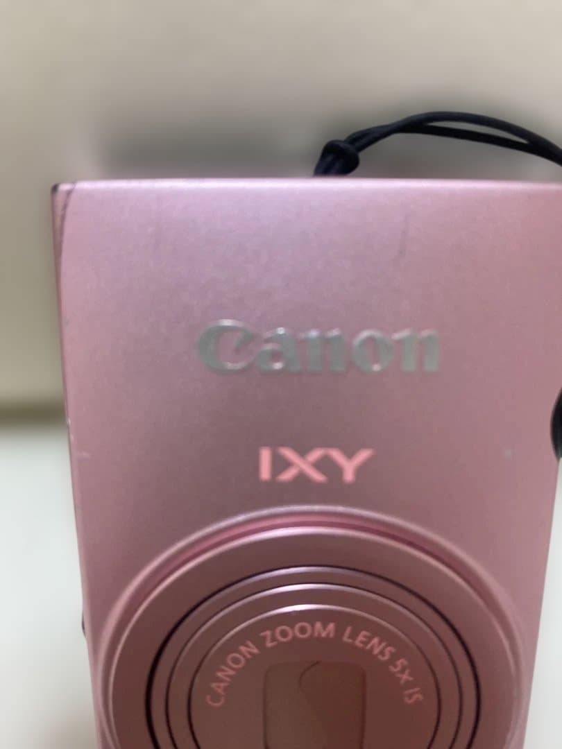 Canon IXY220F デジタルカメラ ピンク 充電器付き