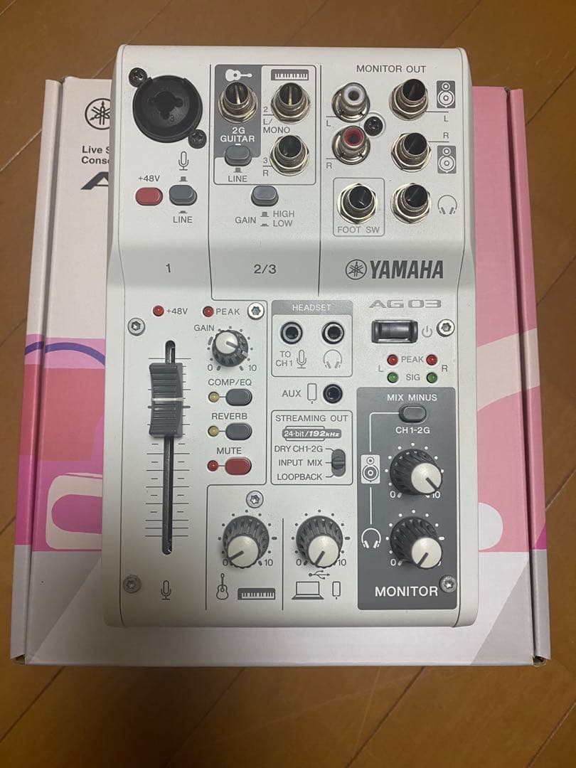 【美品】YAMAHA AG03 USBオーディオインターフェース