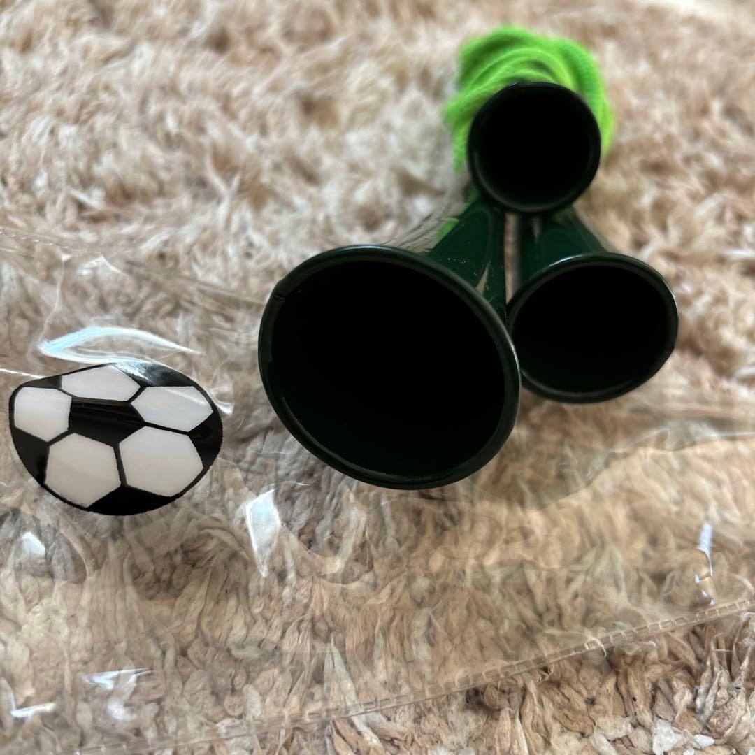 サッカー観戦に　3連チアホーン