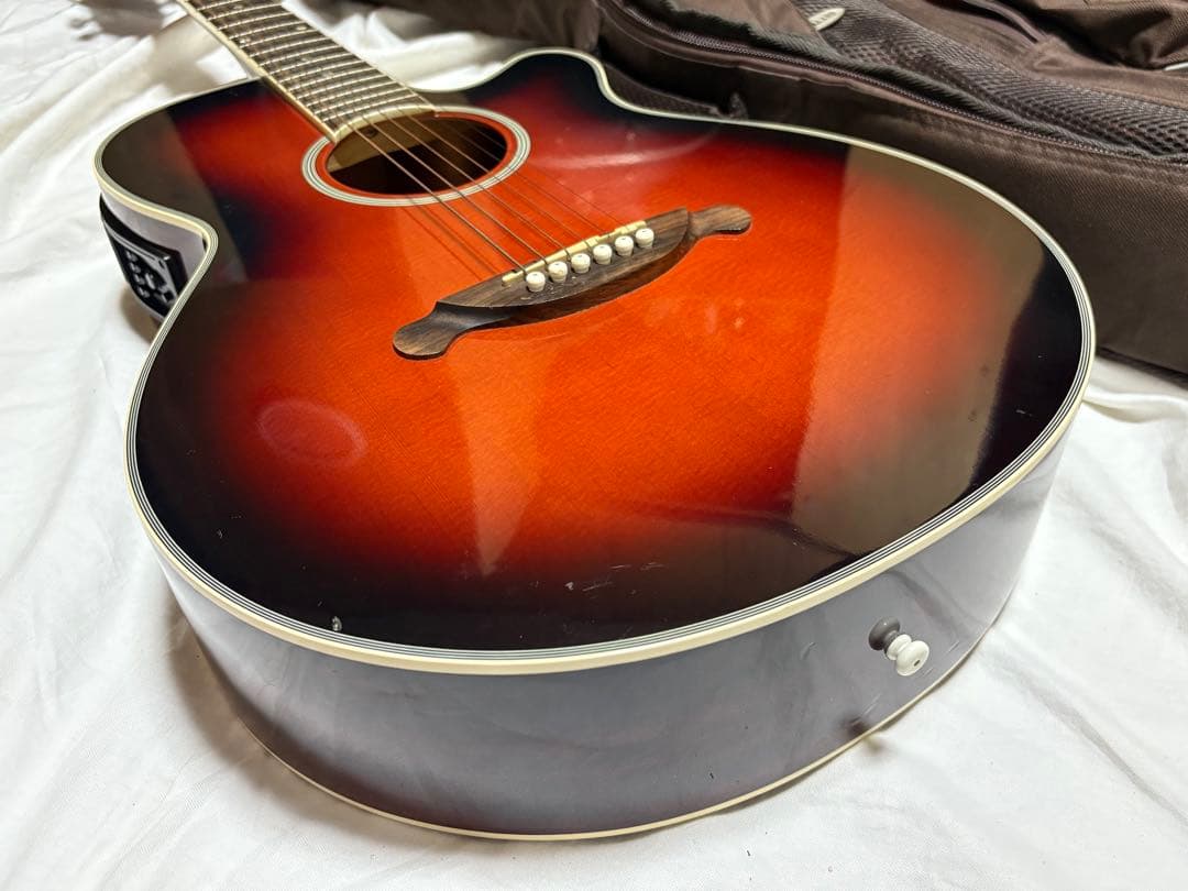 電*）様 James エレアコ　JE40WB ソフトケース付き　良品1907-0