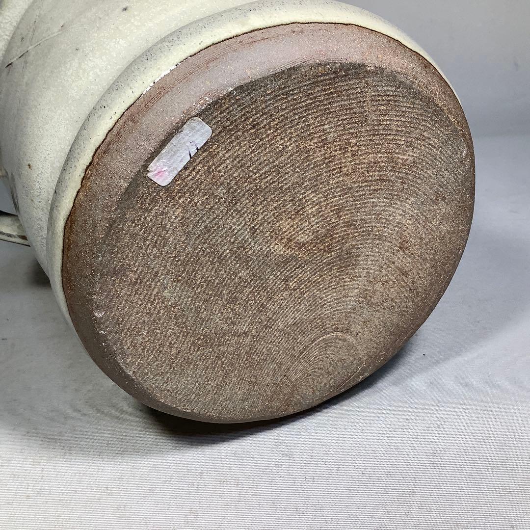 高取焼　耳付水指　鬼丸碧山　茶道具　送料無料