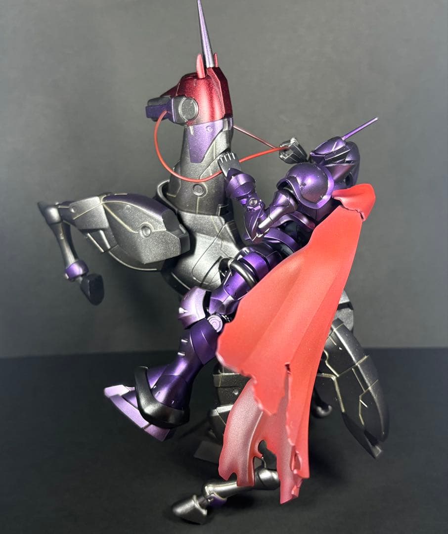 エグザベ専用ギャン×風雲再起　 ミキシング　全塗装完成品