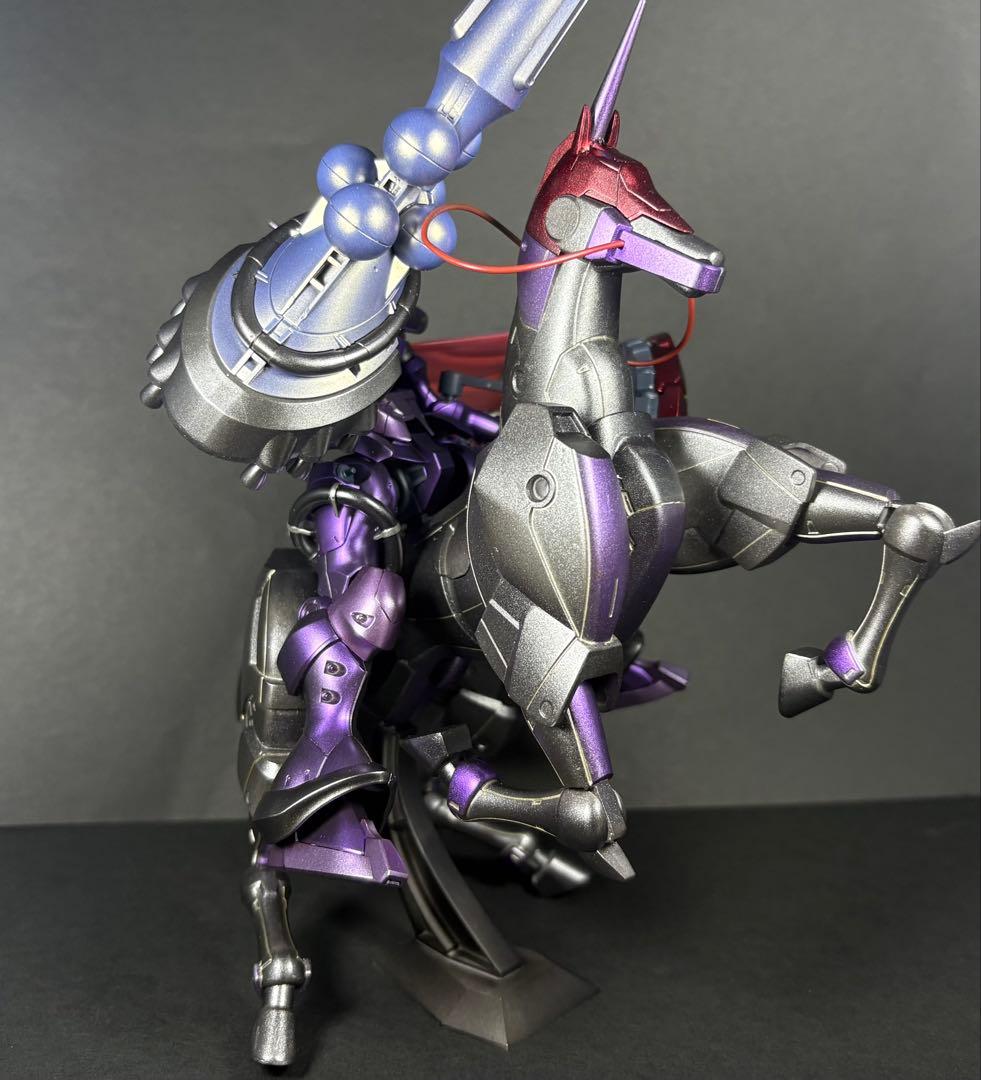 エグザベ専用ギャン×風雲再起　 ミキシング　全塗装完成品