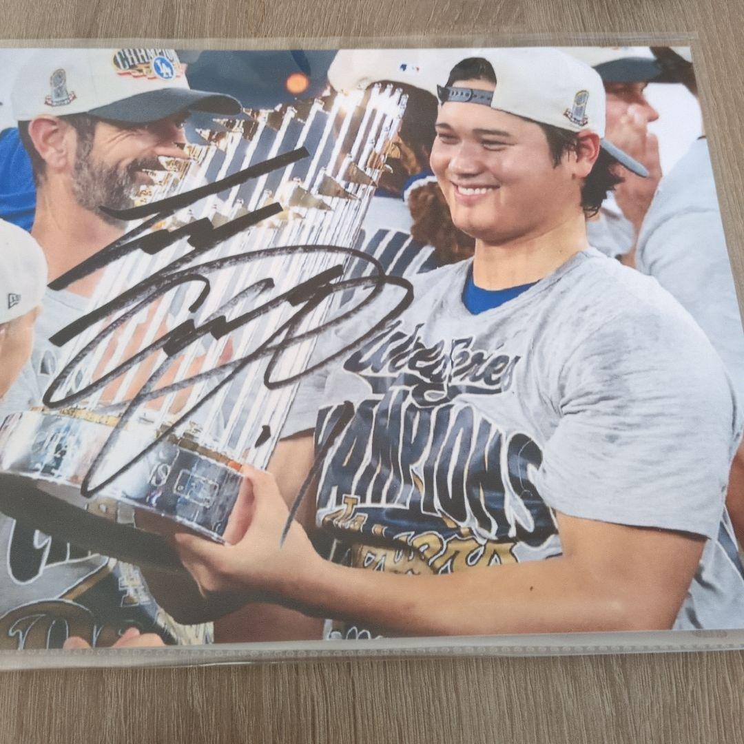 休日セール　今日なら　さらにお値引き　大谷翔平　　直筆サイン　公式写真　交渉OK