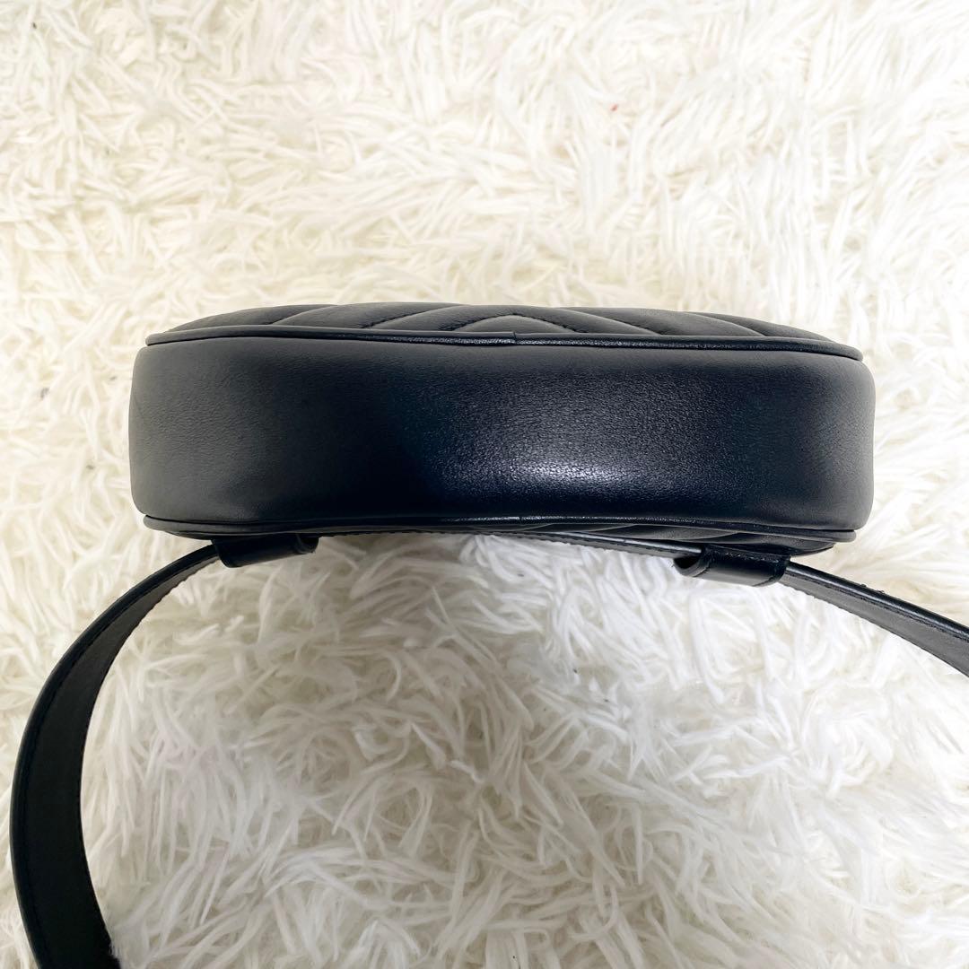 【極美品】GUCCI グッチ ボディバッグ ウエストポーチ マーモント GG