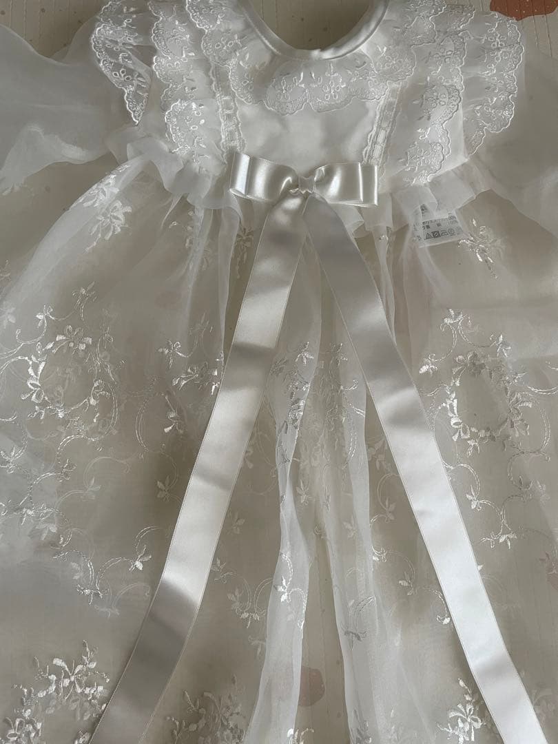 美品！！赤ちゃんの城　ベビードレス　セレモニードレス　3点セット　お宮参り　退院